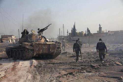 Những hình ảnh về sự ác liệt cuộc chiến Aleppo ảnh 1